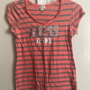 Guess Logo T Shirt Size M/L